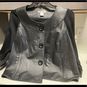 BARGAIN!! NYGARD Leather and Sweater Jacket